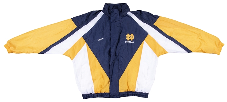 1986-96 Lou Holtz Team Issued Notre Dame Jacket (Holtz LOA)